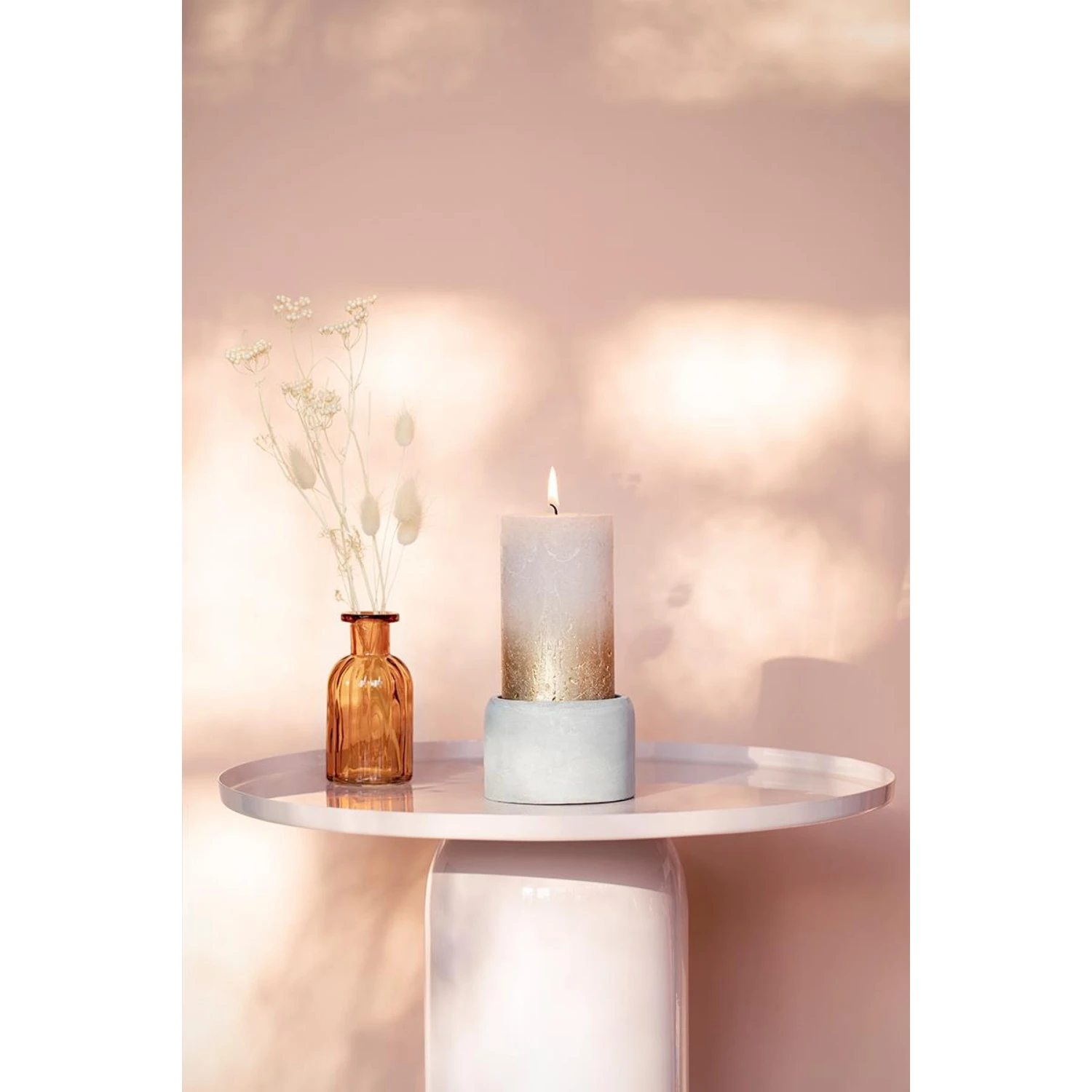 Bolsius Sunset Stompkaars Fading Parel-champagne130x68 Mm 3 Bolsius Sunset Stompkaars Fading Parel-champagne130x68 Mm - Afbeelding 3