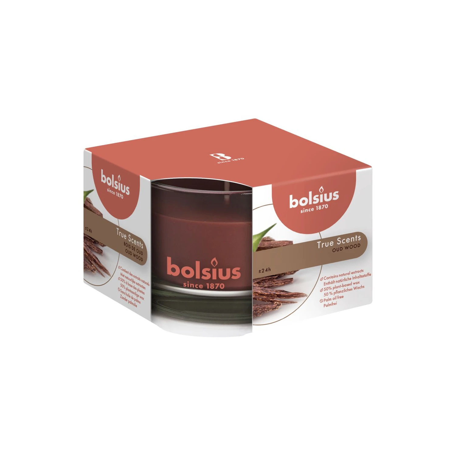Bolsius True Scents Geurkaars In Glas Oud Wood63x90 Mm 1 Bolsius True Scents Geurkaars In Glas Oud Wood63x90 Mm