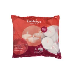 Bolsius Maxilichten Wit 14 Stuks