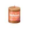 Bolsius Rustiek Stompkaars Spicy Bruin 80x68 Mm