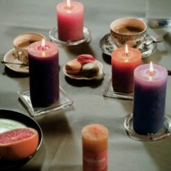 Bolsius Rustiek Stompkaars Paars 190x68 Mm -Bolsius 101 9473 3 1