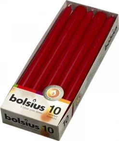 Bolsius Dinerkaarsen - Wijnrood - 10 Stuks 6 Bolsius Dinerkaarsen - Wijnrood - 10 Stuks -Bolsius 1018x1200 2