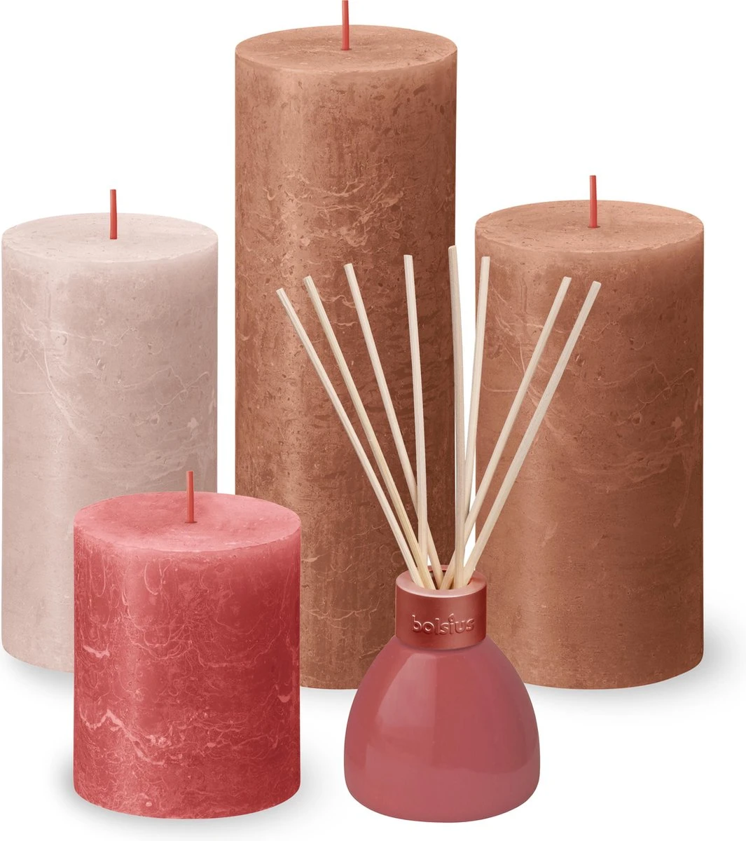 Bolsius - Rustieke Kaarsen Geur Set - True Love - Moederdag 1 Bolsius - Rustieke Kaarsen Geur Set - True Love - Moederdag