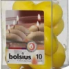 Bolsius Drijflicht Tube 10 Geel - Drijfkaarsen - Pasen
