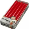 Bolsius Dinerkaarsen - 230/20 - Rood - 10 Kaarsen