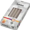 Bolsius Gotische Kaarsen 12 Stuks 245/24 Kleur Grijs