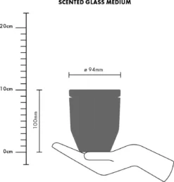 Bolsius Unity - Geurkaars - Kiss Of Cotton - Medium - 258g -Bolsius 1151x1200