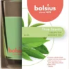 4 Stuks Bolsius Geurglas Groene Thee - Green Tea Geurkaarsen 95/95 (43 Uur) True Scents