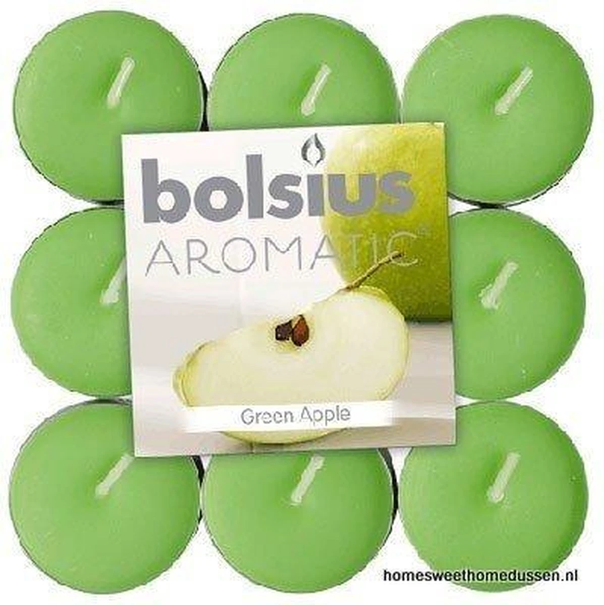Bolsius Apple - Geur Waxinelichten - 18 Stuks 2 Bolsius Apple - Geur Waxinelichten - 18 Stuks - Afbeelding 2