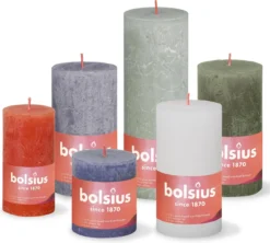 Bolsius - Rustieke Kaarsen Set - Urban Nature -Bolsius 1200x1079