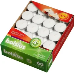 Bolsius Waxinelichtjes Met Cup 4 Uur 60 St