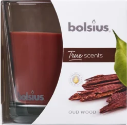 Bolsius Geurkaars True Scents Oud Wood 9,7 Cm Glas/wax Bruin -Bolsius 1200x1187 1