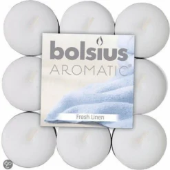 Bolsius Fresh Linen - Geurtheelichten