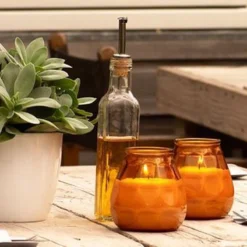 6 Stuks Bolsius Twilights Fuchsia Glazen Kaarsen 104/99 (70 Uur) -Bolsius 1200x1200 108