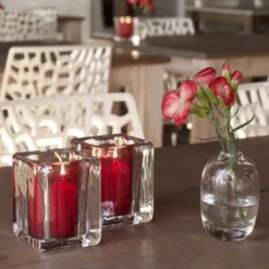 Bolsius Kaarsenhouders Square Relight Transparant - 6 Stuks -Bolsius 1200x1200 46