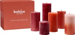 Bolsius - Rustieke Kaarsen Set - Cosy Reds 6 Bolsius - Rustieke Kaarsen Set - Cosy Reds -Bolsius 1200x560 3