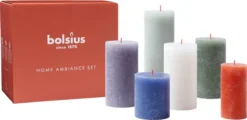 Bolsius - Rustieke Kaarsen Set - Urban Nature -Bolsius 1200x583