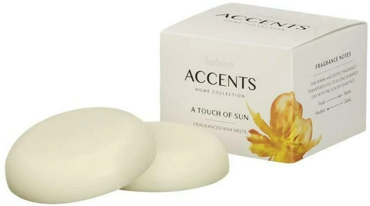 Bolsius - Accents Waxmelts A Touch Of Sun 2 Bolsius - Accents Waxmelts A Touch Of Sun - Afbeelding 2