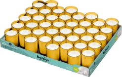 Bolsius - Clear Cup Plus - Amber - 40 Stuks -Bolsius 1200x760