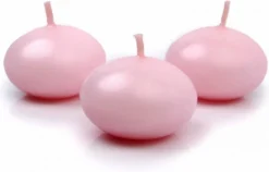 Bolsius Drijfkaarsen - 50 Stuks - Mat Heide