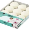 Bolsius - Maxi Drijfkaarsen - Ivoor - 12 Stuks