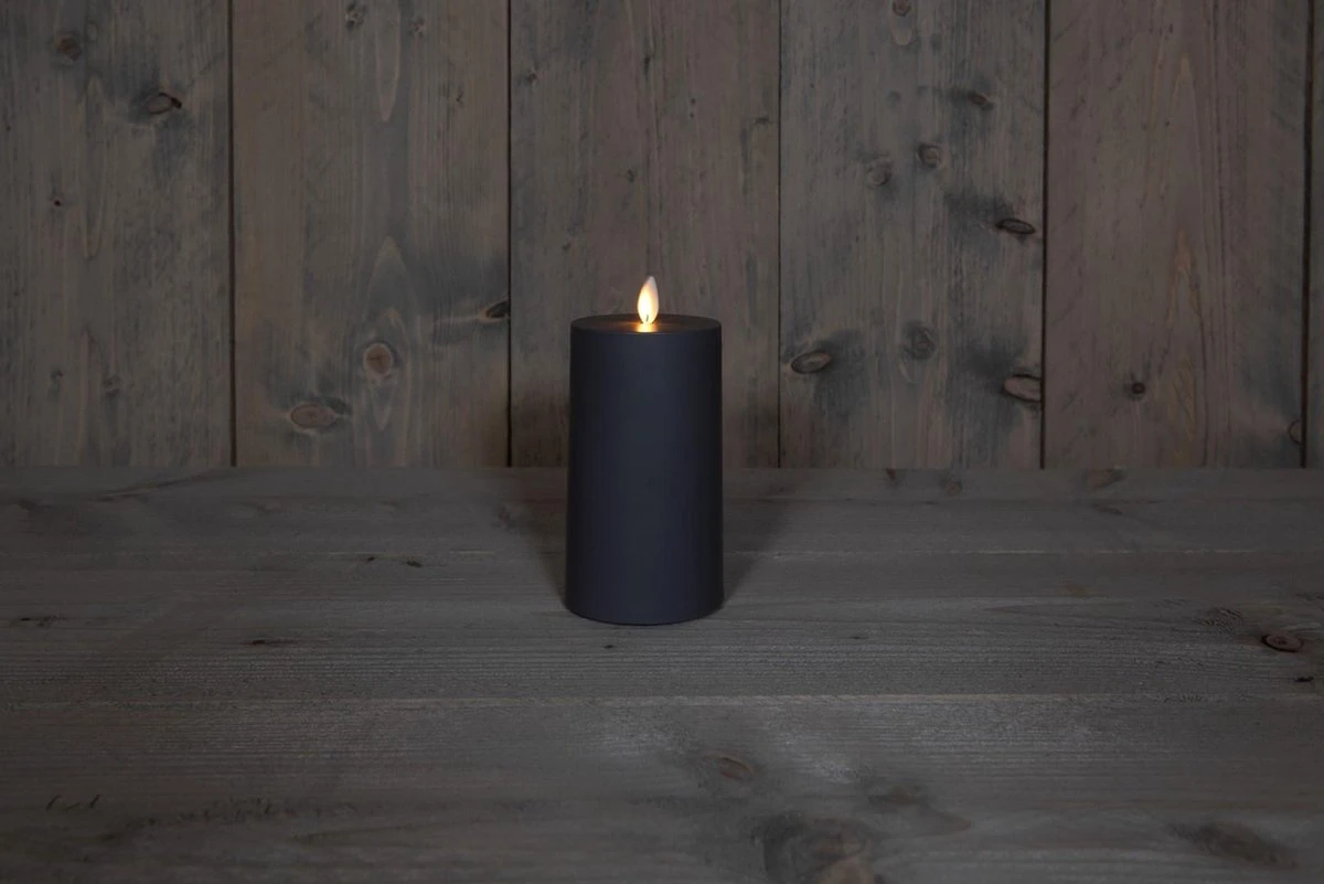 Bolsius Stompkaars Misty Pink Ø50 Mm - Hoogte 10 Cm - Roze/Grijs - 30 Branduren 2 Bolsius Stompkaars Misty Pink Ø50 Mm - Hoogte 10 Cm - Roze/Grijs - 30 Branduren - Afbeelding 2