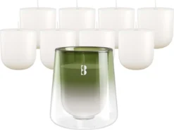 Bolsius - CleanLight - Houder En Navulbare Geurkaarsen - Starterkit - Met 9 Gegeurde Refills -Bolsius 1200x897