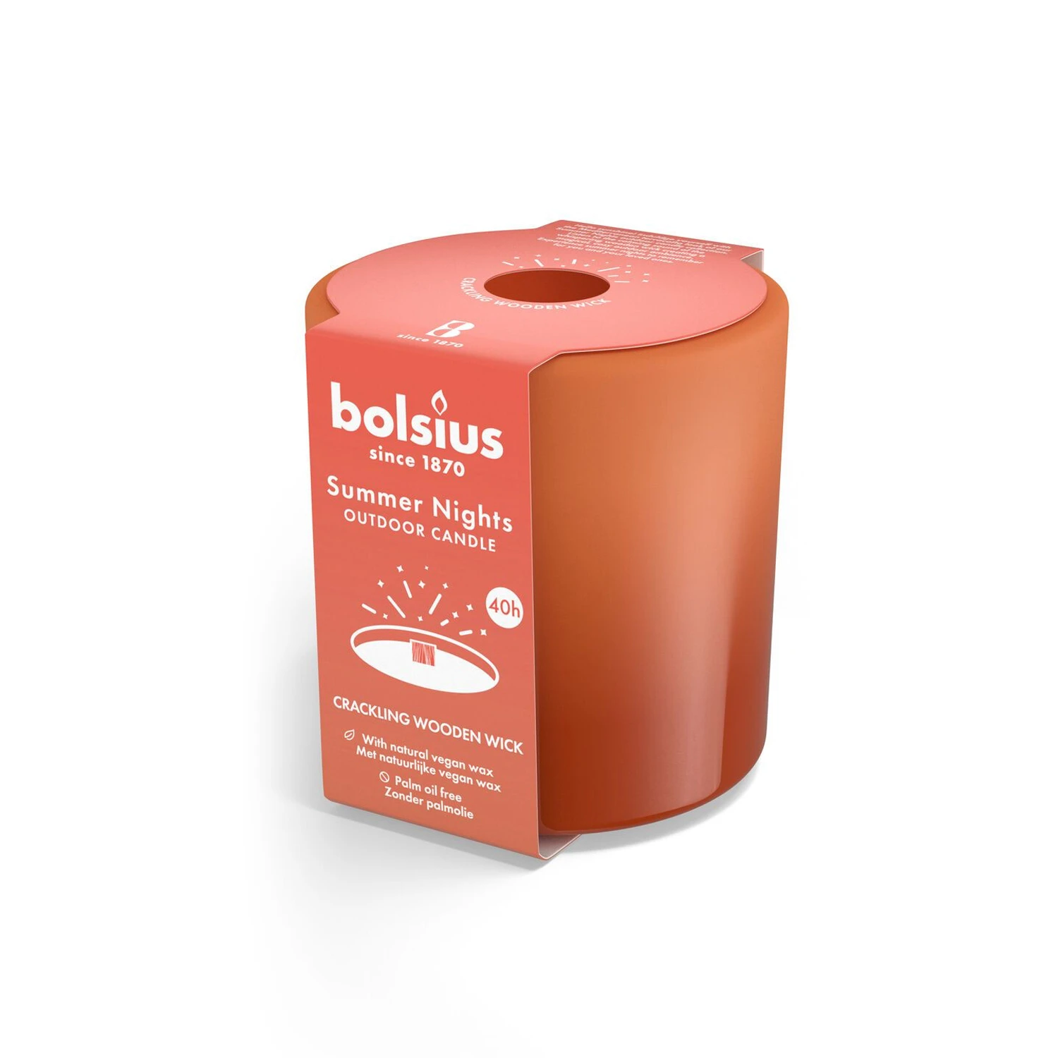 Bolsius Summer Nights Buiten Kaars Terracotta 1 Bolsius Summer Nights Buiten Kaars Terracotta