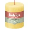 Bolsius Stompkaars Rustiek 8 X 6,8 Cm Sunny Yellow