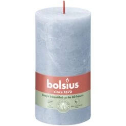 Bolsius Stompkaars Rustiek 13 X 6,8 CmSky Blue