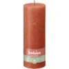 Bolsius Stompkaars Rustiek 19 X 6,8 Cm Aards Oranje