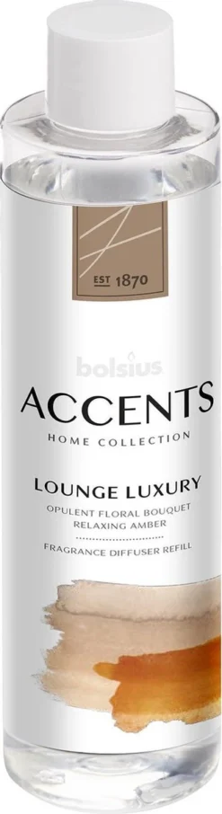 Bolsius Navulling - Voor Geurstokjes - Accents - Lounge Luxury - 200 Ml