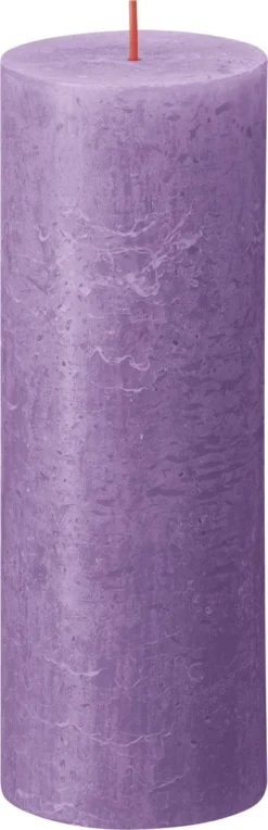 Bolsius - Rustieke Kaars - 4 Stuks - Paars - Violet - 19cm - Paasdecoratie -Bolsius 388x1200 1