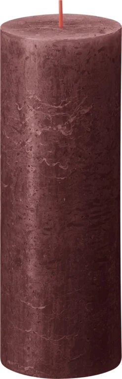 Bolsius - Rustieke Kaars - 4 Stuks - Rood - 19cm -Bolsius 388x1200 17