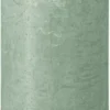 Bolsius Stompkaars Sage Green Ø68 Mm - Hoogte 19 Cm - Mintgroen - 85 Branduren