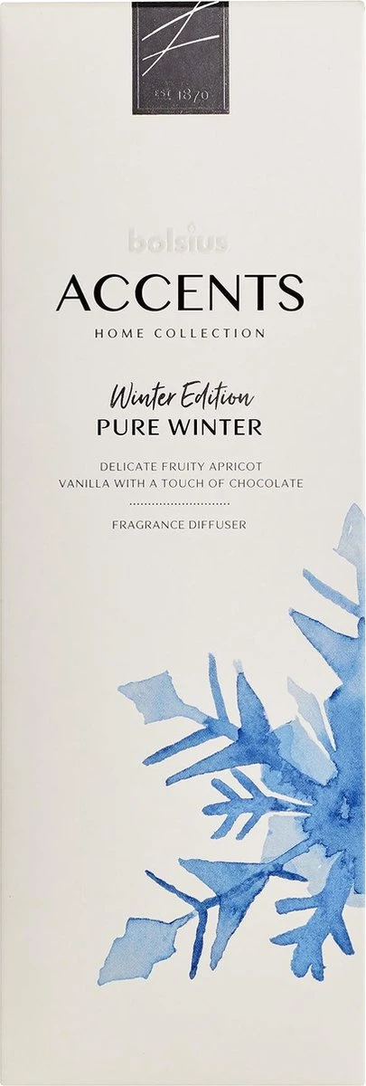 Bolsius Accents - Geurstokjes - Pure Winter - 100ml 3 Bolsius Accents - Geurstokjes - Pure Winter - 100ml - Afbeelding 3