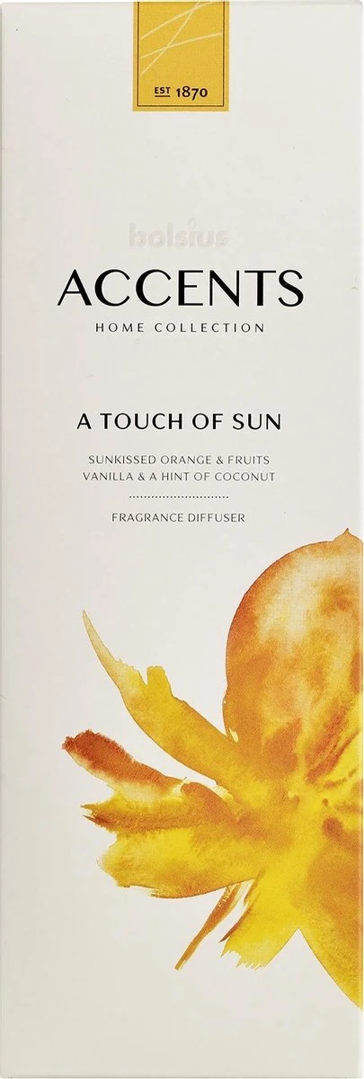 Bolsius Accents - Geurstokjes - Touch Of Sun - 100ml 9 Bolsius Accents - Geurstokjes - Touch Of Sun - 100ml - Afbeelding 9
