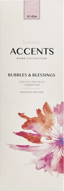 Bolsius Accents - Geurstokjes - Bubbles & Blessings - 100ml -Bolsius 406x1200