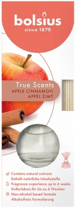 Bolsius Geurstokjes True Scents Apple Cinnamon 45 Ml -Bolsius 436x1200 1
