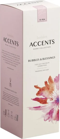 Bolsius Accents - Geurstokjes - Bubbles & Blessings - 100ml -Bolsius 525x1200