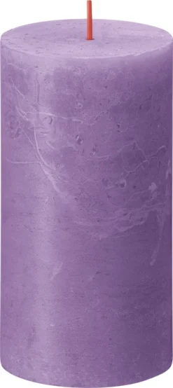 Bolsius - Rustieke Kaars - 4 Stuks - Paars Violet - 13cm - Paasdecoratie -Bolsius 535x1200 11