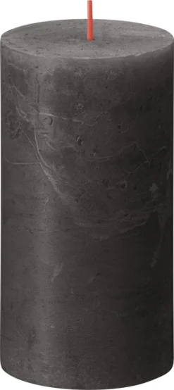 Bolsius - Rustieke Kaars - 4 Stuks - Antraciet - 13cm 8 Bolsius - Rustieke Kaars - 4 Stuks - Antraciet - 13cm -Bolsius 535x1200 6
