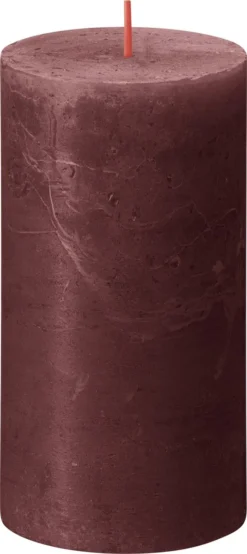 Bolsius - Rustieke Kaars - 4 Stuks - Rood - 13cm -Bolsius 535x1200 7