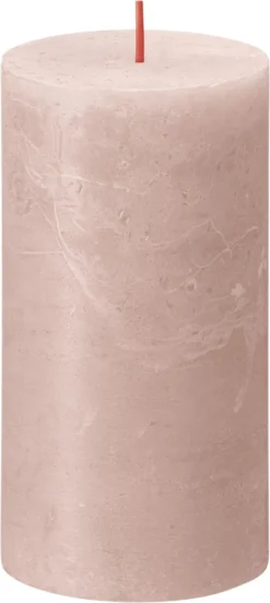 Bolsius - Rustieke Kaars - 4 Stuks - Poeder Roze - 13cm -Bolsius 537x1200 3