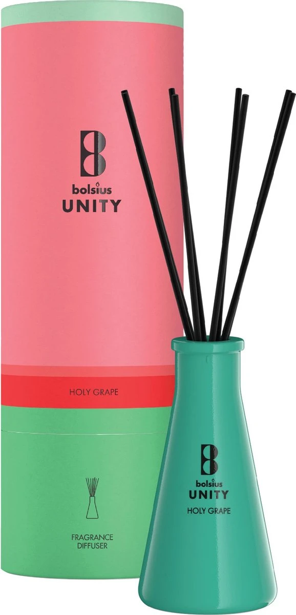 Bolsius Unity - Geurstokjes - Holy Grape - 70ml 1 Bolsius Unity - Geurstokjes - Holy Grape - 70ml