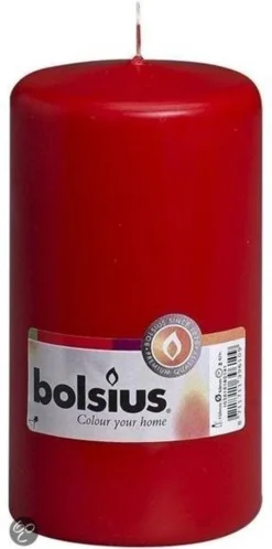 Bolsius Stompkaars 150/80 - Rood (per 8 Stuks) 5 Bolsius Stompkaars 150/80 - Rood (per 8 Stuks) -Bolsius 595x1200