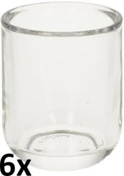 6 Stuks Bolsius Relight Refill Kaarsen Glas Moods 88/71