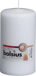 Bolsius Stompkaars Wit D 8,6 H 15 Cm