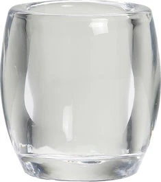 Bolsius Waxinelichthouder Transparant D 7,2 X H 7,7 Cm