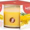Bolsius Geurkaars True Scents Mimosa Geel 24 Uur D 9,4 H 6,6 Cm